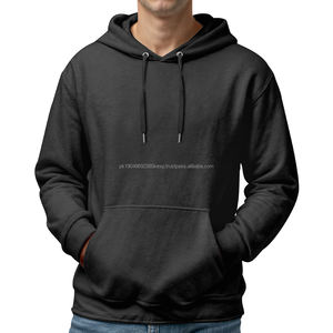 Sudadera con Capucha de Felpa de Algodón Premium para Hombre, Ropa Casual Cómoda, Logotipo Personalizado, Serigrafía OEM - Product Image 3
