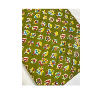 Material de vestido de lona de algodón impreso personalizado de alta calidad del fabricante indio para camisas de niños y cubierta de decoración del hogar - Product Image 1