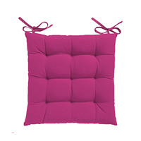 Coussin de chaise en coton épais pour longues heures assises, 100% coton naturel recyclé écologique, coussin de siège avec texture élégante