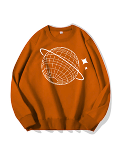 Wholesale <b>Men</b> Sweatshirt Custom Logo Crewneck <b>Pullover</b> Oversized Cotton Fleece Streetwear Winter Wear Supplier - Product Image 2