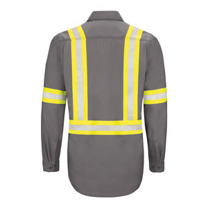 Poliéster/nailon transpirable resistente al fuego ropa de seguridad reflectante camisa de fuego de trabajo ropa de trabajo protectora Material de la mejor calidad - Product Image 2