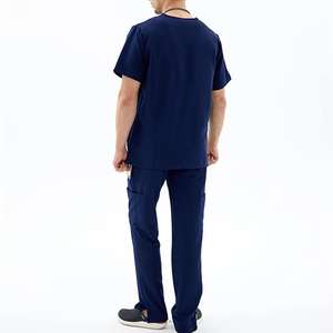 Medical Scrubs Uniforms <b>Women</b> Scrub Nurse Uniform <b>Top</b> for Hospital OEM Service - Product Image 5