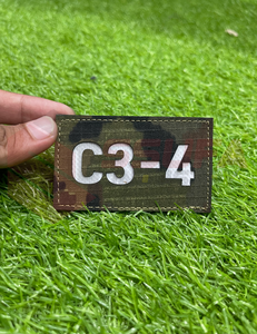 Patch découpé au laser à faible quantité minimale de commande le plus récent patch de bord découpé au laser de couleur unie joint thermique à coudre ou à crochet et boucle - Product Image 4