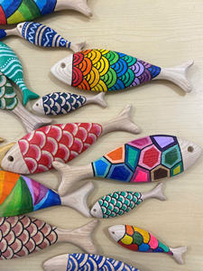 Pescado de madera de alta calidad de Vietnam-Pescado de madera hecho a mano con diseños únicos, materiales ecológicos y ofertas de pedidos a granel - Product Image 4