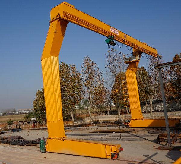 Factory's Best Price 3TON MH Single Girder Gantry Crane Electric Power Gearbox Hoist 40 30 Ton Rated for Outdoor Construction