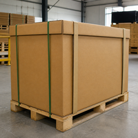 Carton ondulé robuste sur mesure pour l'emballage d'équipements industriels à l'exportation