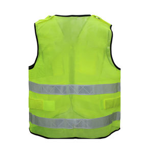 Gilet de sécurité haute visibilité réfléchissant imperméable antistatique pour le travail, la route, la moto, le cyclisme, les sports de plein air, certifié CE - Product Image 4