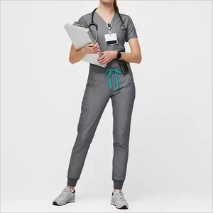 Uniforme de mujer de alta calidad al por mayor, uniformes médicos de diseño, trajes médicos para médicos y enfermeras - Product Image 5