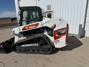Chargeuse sur pneus Bobcat T62, type chenille, couleur blanche, moteur diesel - Product Image 4