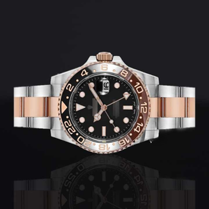 Montre de luxe en acier inoxydable pour homme Miyota Analogique Cristal saphir 3BAR Résistante à l'eau Design élégant Prix d'usine Indien - Product Image 2