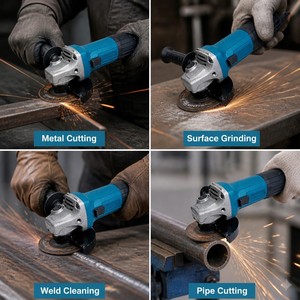 Furadeira Elétrica Profissional com Disco de Moagem e Interruptor Sem Escovas, Ferramenta Elétrica com Cabo 220V - Product Image 6