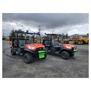 RTV compact avec moteur diesel, lit de décharge manuel, transmission 4WD et protection contre le retournement pour un travail en toute sécurité dans toutes les conditions - Product Image 2