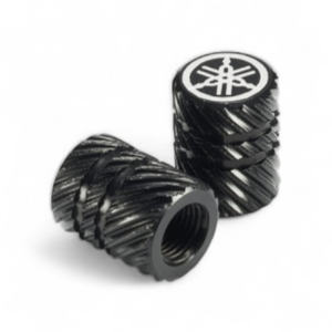 Capuchon de valve en aluminium noir d'origine Yamaha 90338W1018BL TYPE?3 - Product Image 1