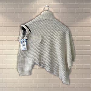 Men Knitwear High Quality 100% Combed Cotton Knitted Polo Collar Designer Short Sleeved Pullover Half 1/4-Zip <b>Sweater</b> <b>Shirt</b> - Product Image 1