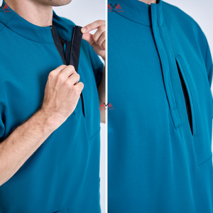 Blouses médicales élégantes pour femmes/hommes, tenues de travail pour dentistes, combinaisons pour médecins/infirmières - Product Image 2