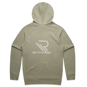 Sweat à capuche surdimensionné en molleton 100% coton pour homme avec logo brodé personnalisé, épaules tombantes, streetwear d'hiver - Product Image 6