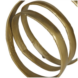 Escultura de aluminio hecha a mano con clase para decoración del hogar Decoración de mesa Habitación de hotel de lujo Restaurante Cantidad a granel - Product Image 6