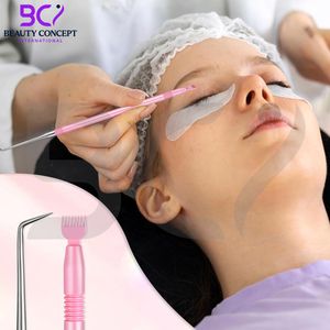 2 Herramientas Levantadoras de Pestañas 2 en 1 con Peine, Separador de Pestañas para Salón de Belleza y Maquillaje, en Color Rosa, Últimas Herramientas para Lifting de Pestañas - Product Image 4