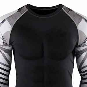 Rash Guard Protección solar Buceo Traje de baño de manga larga Rashguard para hombres Traje de neopreno Camisa de surf de alta calidad para Unisex - Product Image 3