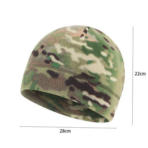 Men's Winter Solid Color Knitted Beanie Hat Waterproof Camouflage Design Cheap Price for Beach and Business Scenes - Product Image 4