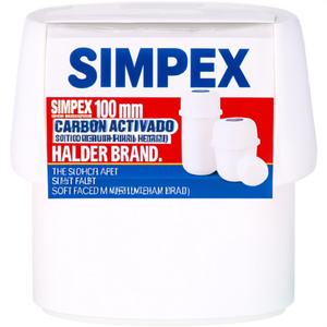 SIMPLEX 100 มม. หัวค้อนซุปเปอร์พลาสติกสีขาว วัสดุหน้าอ่อน ความแข็งปานกลาง ยี่ห้อ HALDER - Product Image 3