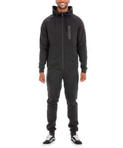 Conjunto Deportivo de Felpa Técnica para Hombre, de Alta Calidad, Transpirable, de Secado Rápido, Talla Grande, Algodón/Poliéster, Chaqueta con Capucha y Pantalones, Tallas S-XL, de Fábrica - Product Image 4