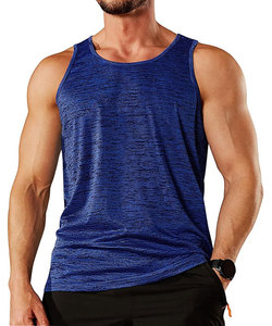 Débardeurs à séchage rapide pour hommes chemise d'entraînement sans manches en tricot respirant pour la performance sportive et la musculation - Product Image 1