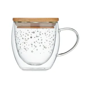 Tazza in Vetro Borosilicato SION Personalizzabile, Articoli per Bevande di Alta Qualità - Product Image 4