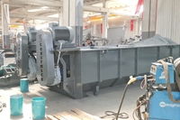Laveuse à spirale haute performance Constmach 200-400 TPH pour recyclage de sable fin, avec composants de pompe à engrenages à moteur AC, garantie 2 ans