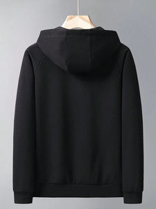 Sweat à capuche de sport imprimé personnalisé de haute qualité pour hommes, meilleure vente d'automne/hiver, sweat à capuche brodé chaud pour hommes, OEM, vente en gros - Product Image 2