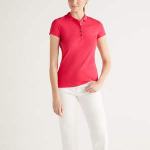 Venta al por mayor de alta calidad de diseño personalizado transpirable Casual mujeres Polo Camisetas hechas en Pakistán mujeres Polo camisas - Product Image 2