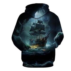 OEM Custom New Fashion Sportswear & Fishing Wear Sweats à capuche imprimés par sublimation à manches longues en vente Concevez votre propre! - Product Image 2