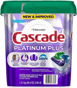 Detergente para Lavavajillas Cascade Platinum Plus, Aroma Fresco, 82 Unidades con 24 Adicionales - 106 Unidades - Product Image 4