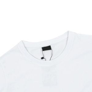 T-shirt pour femme de haute qualité 100% coton Col rond Manches courtes Ajusté Grande taille Différentes couleurs T-shirt - Product Image 3
