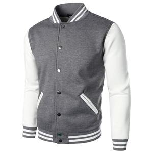 Veste bomber en cuir et laine sur mesure de haute qualité, veste universitaire pour hommes, veste de baseball pour hommes, vestes et manteaux - Product Image 2