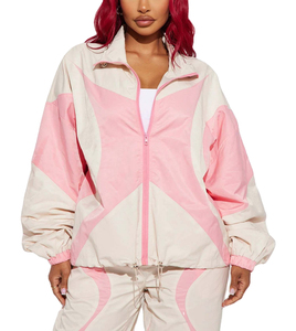 Customizable Windbreaker Tracksuit For Women Quickdry Windproof Lightweight Breathable Customised Logo Printing 2026 - Product Image 6