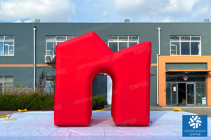 Usine bon marché conçoivent directement le <span class=keywords><strong>tunnel</strong></span> gonflable de <span class=keywords><strong>mur</strong></span> hermétique du grand <span class=keywords><strong>tunnel</strong></span> gonflable adapté aux besoins du client pour des événements - Product Image 2