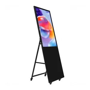 360SPB IPI55A Floor Stand Digital Signage And Displays Android Kiosk Indoor FHD LCD Smart Advertising Display Players