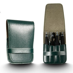 Facial Hair Shaper Remover <b>Eye</b> <b>Brow</b> <b>Trimmer</b> 5 In 1 Portable Eyebrow <b>Trimmer</b> With Pu Bag New Arrival Comfortable Eyebrow Tweezers - Product Image 2