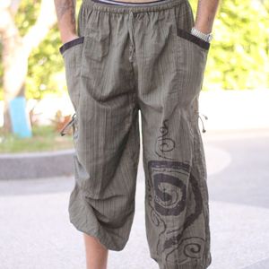 Pantalon en toile léger et respirant, décontracté et écologique, avec cordon de serrage, fabriqué en Thaïlande pour l'exportation, vente en gros - Product Image 5