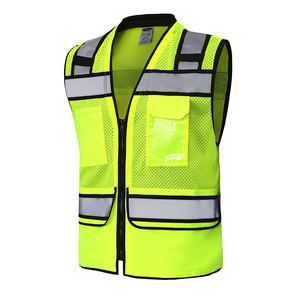 HiVis ANSI Clase 2 Chaleco de topógrafos de alto rendimiento Chaleco de seguridad de utilidad de contraste de color resistente con ProPockets - Product Image 2