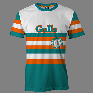 Maillot de baseball personnalisé sublimé pour homme, 100 % polyester, anti-humidité, motif rayé, impression joueur 29 au dos, coupe classique - Product Image 2