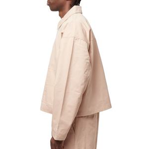 Chaqueta de trabajo de lona resistente personalizada para hombre, chaqueta de trabajo de invierno con cremallera y forro para hombre - Product Image 4