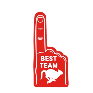 Impresión de su logotipo EVA decoración dedos de espuma Personalizados Baratos al por mayor - Product Image 2