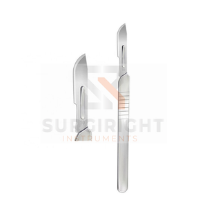 Cuchillas de bisturí Cuchillos de metal antideslizantes Cuchillos profesionales quirúrgicos de alta calidad CE ISO APROBADO POR Surgiright Instruments - Product Image 1