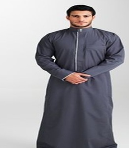 Khamis árabe islámico hombres Jubbah en ropa islámica fábrica musulmana moda nuevo estilo ropa islámica árabe Thobe / Thawb - Product Image 6