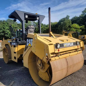 CAT Road Roller Machine All Models Manufacturer Soil <b>Drum</b> Roller Construction Road Machinery Price - Product Image 1