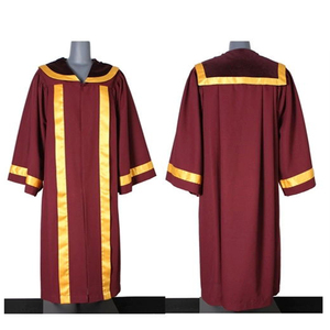 Gorro y vestido de graduación negro adulto al por mayor con 2025 borlas uniforme escolar vestido de graduación muestra ceremonia universitaria clásica - Product Image 5