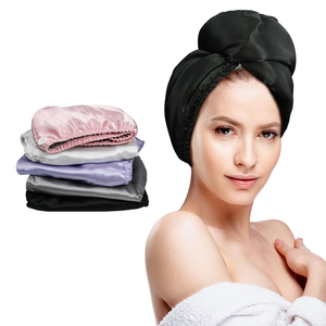 Đa Mục Đích Nhanh Chóng Làm Khô Sợi Nhỏ Tóc Khăn Turban Kích Thước Lớn Biểu Tượng Tùy Chỉnh Tóc Khăn - Product Image 4