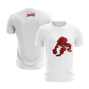 Camiseta de algodón 100% personalizada para hombre, moda deportiva, manga corta con estampado de características de secado rápido, servicios OEM para Fitness - Product Image 1